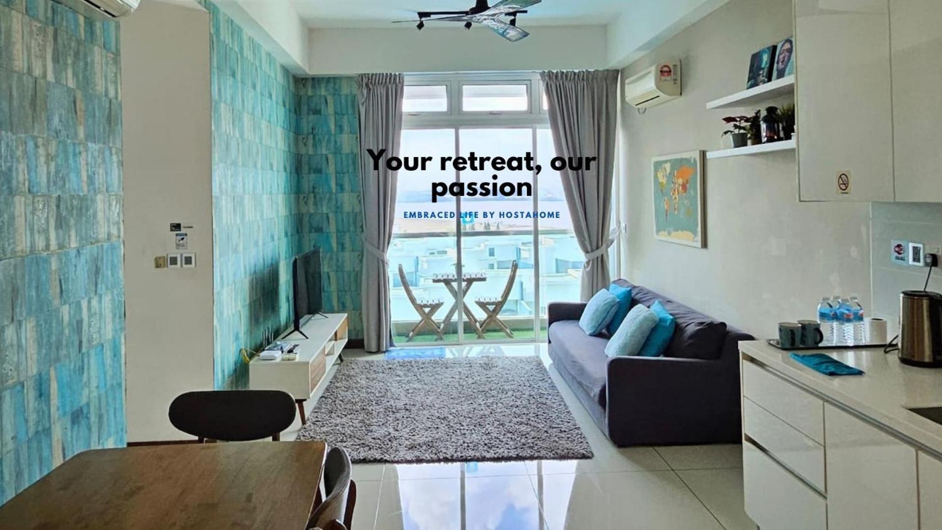 Experience The Coast - Hostahome Suites At Paragon Residence Near Downtown Johor Bahru Extérieur photo